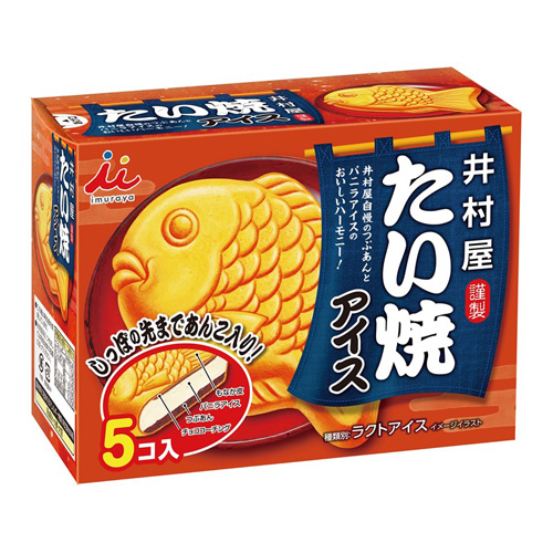 Imuraya Taiyaki Ice 5pcs 60mlx5