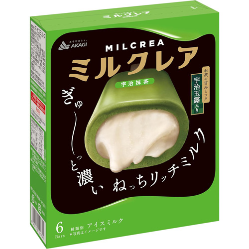 Akagi Milk Rea Matcha Multi 44mlx6